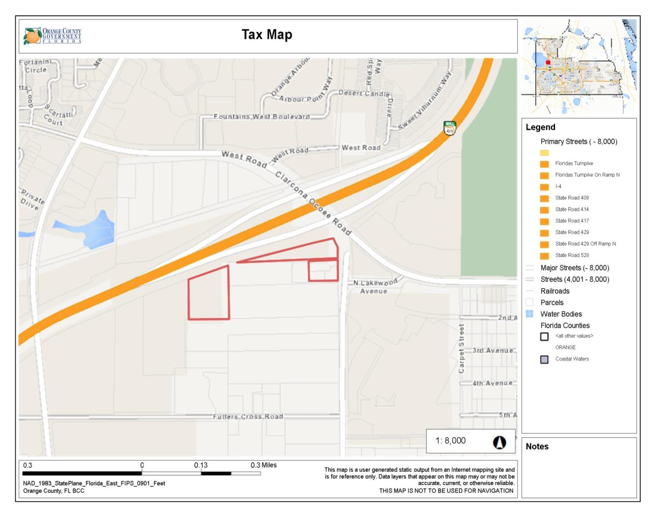 REDUCED PRICE -  Ocoee SR 429 Interchange