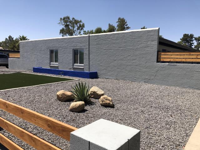 One of the Side by Side 4plexes under remodel
