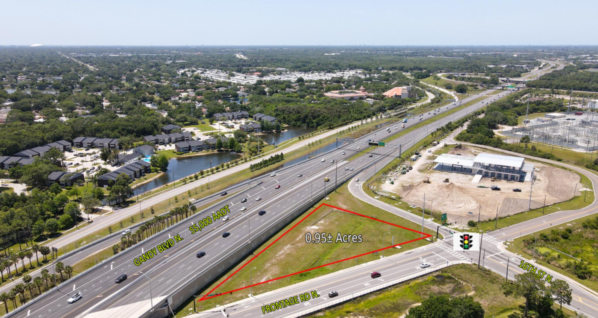 .95+- ac Industrial Land Gandy & 275 St. Pete