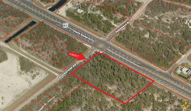 Commercial Corner Lot on State Road 82