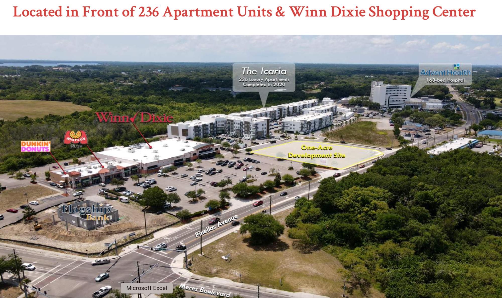 1 ac Pad Ready Site Med/Off/Retail Tarpon Spg