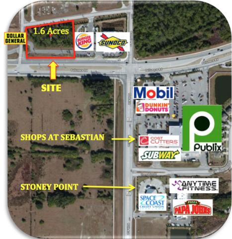 1.6 Acres on CR 512 Sebastian Vacant Land