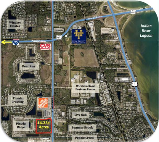 14± Acre Commercial Vacant Land by Home Depot