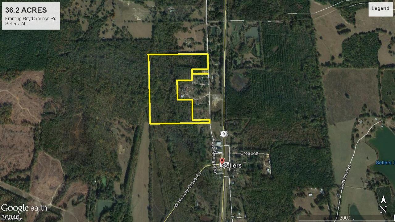 36.2 Acres - Lapine, AL