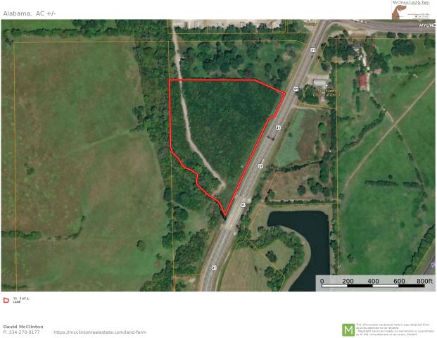 13.3 Acres - Hope Hull, AL