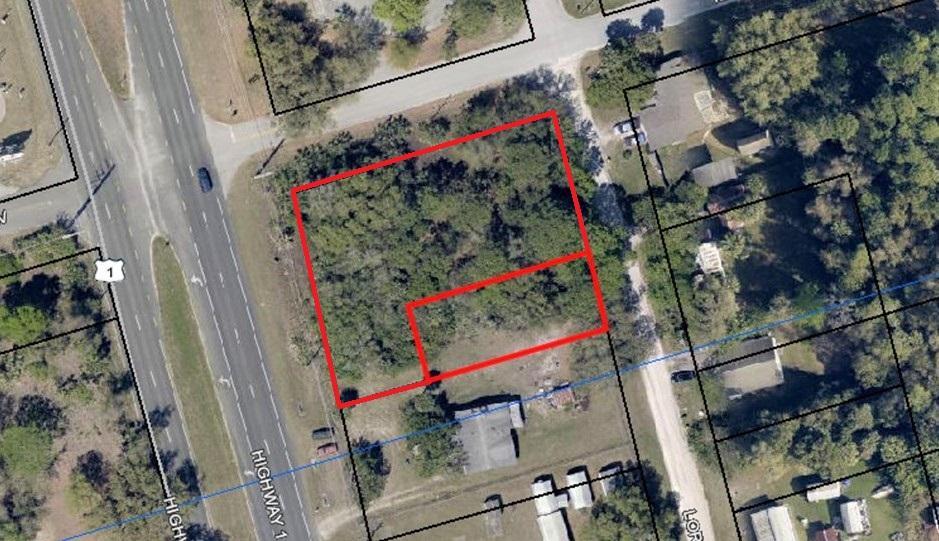 Two adjacent lots with US Highway 1 Frontage