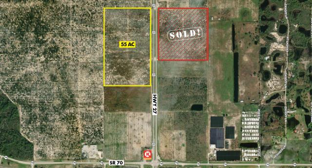 Highway 27 Investment Highlands County 55 ac