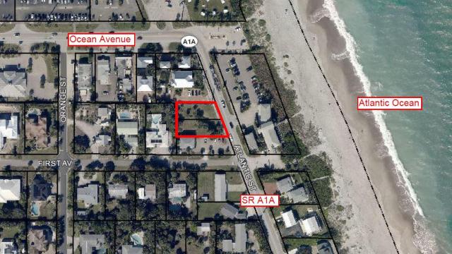 Commercial Land in Heart of Melbourne Beach