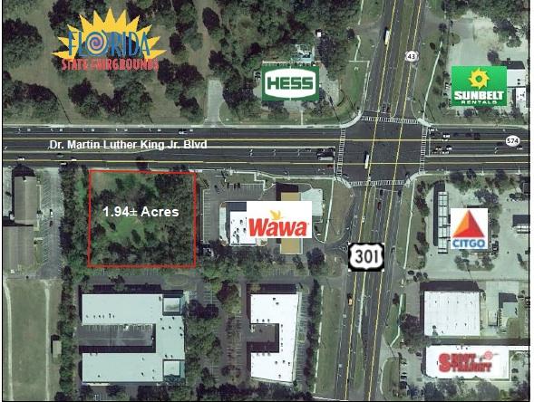 1.94+- Acres Commercial Land on MLK