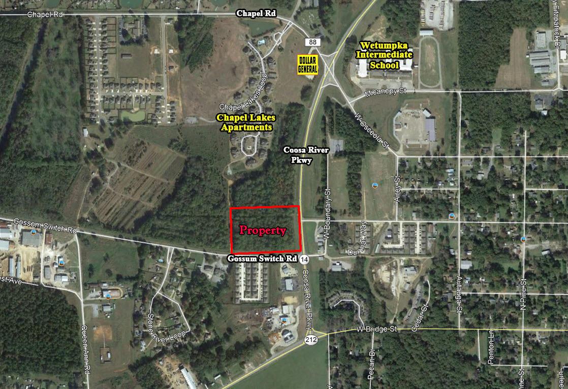 15 Ac. - Coosa River Pkwy & Gossum Switch Rd