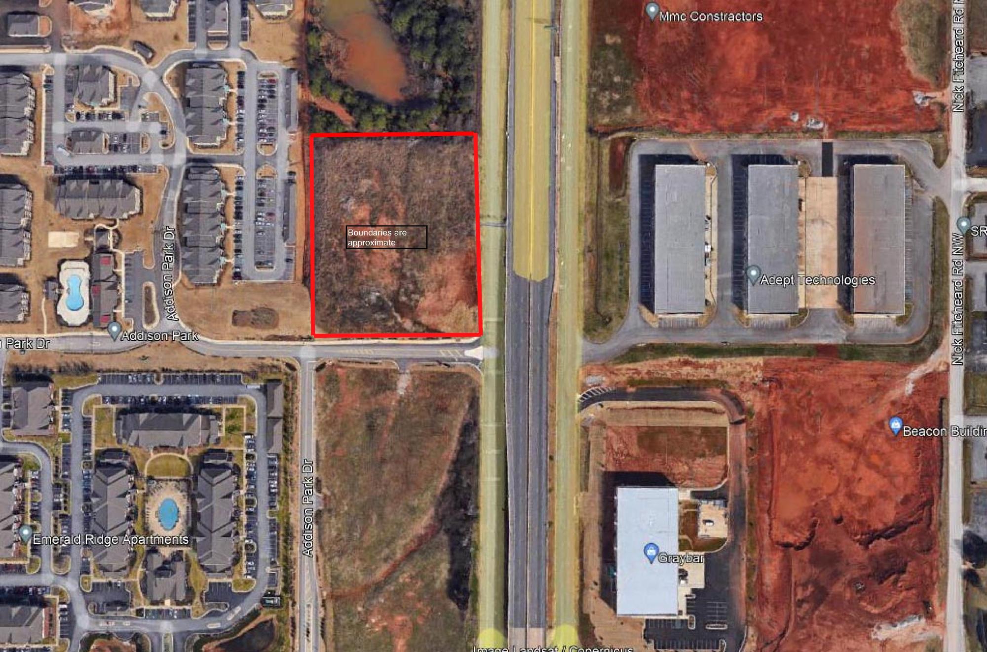 2.9 acres off Research Park Blvd