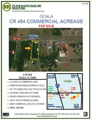Ocala Area Commercial Acreage