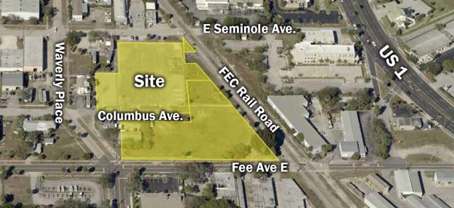 3.4 Acres Industrial Near Downtown Melbourne