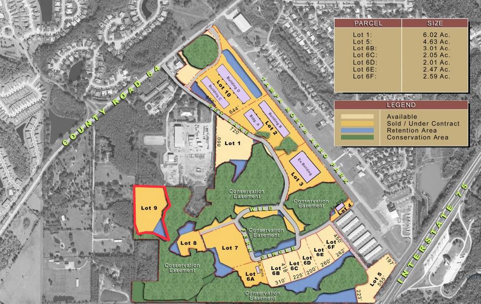 6.07+- Ac. known as Lot 9 in "COMPARK 75"