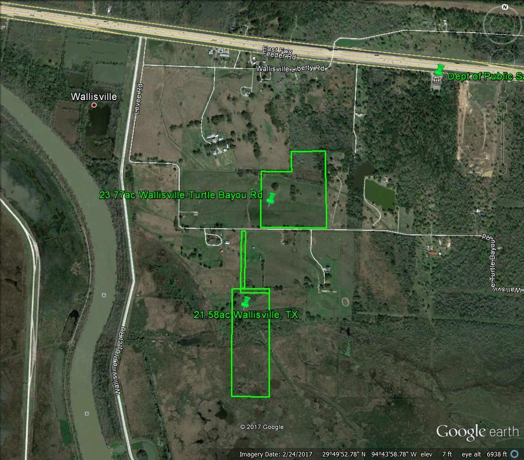 21.58 acres Wallisville, Chambers County, TX