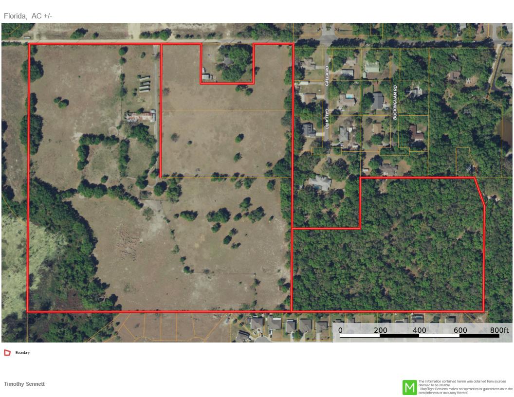 54+/- Acres Next To The Villages, FL