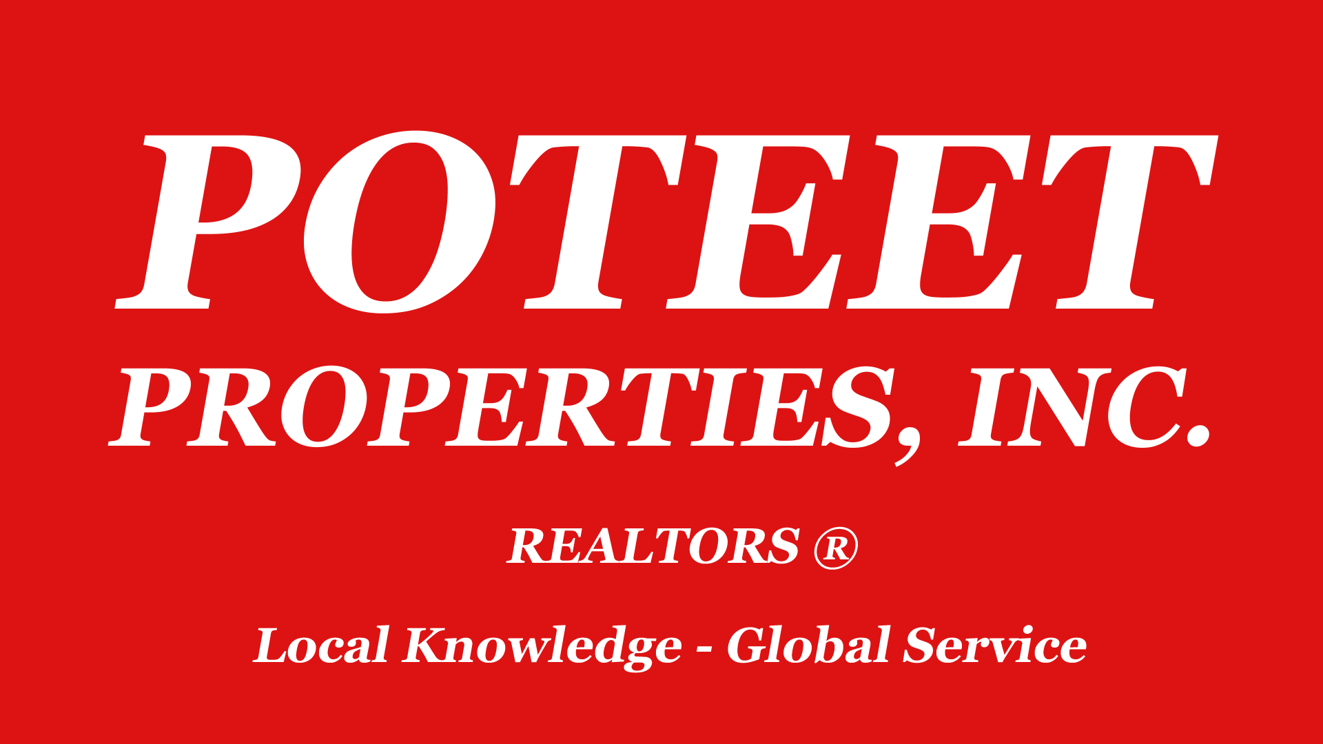 William H. Poteet, Jr., CCIM logo