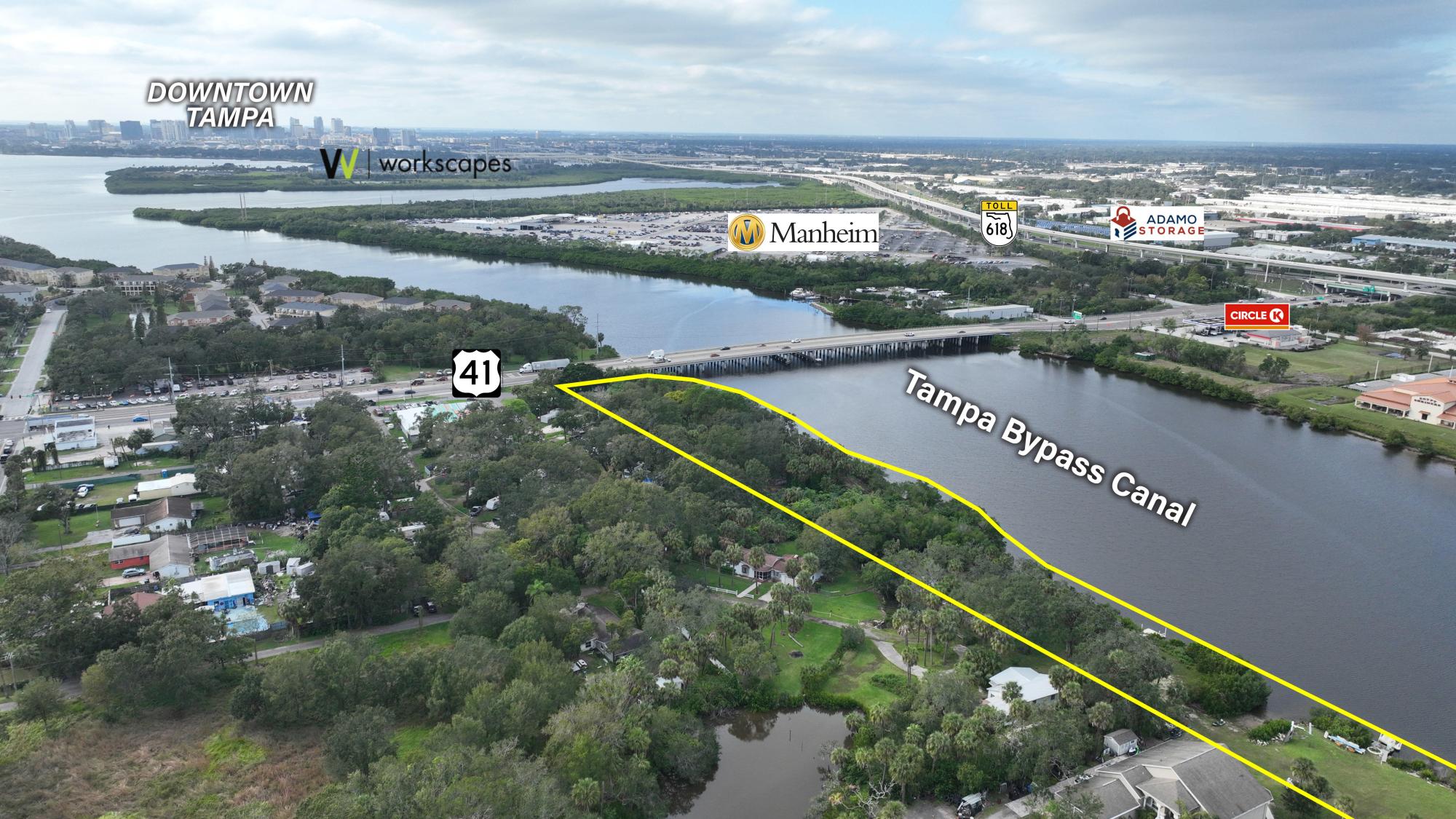 Tampa Bypass Canal Frontage Land