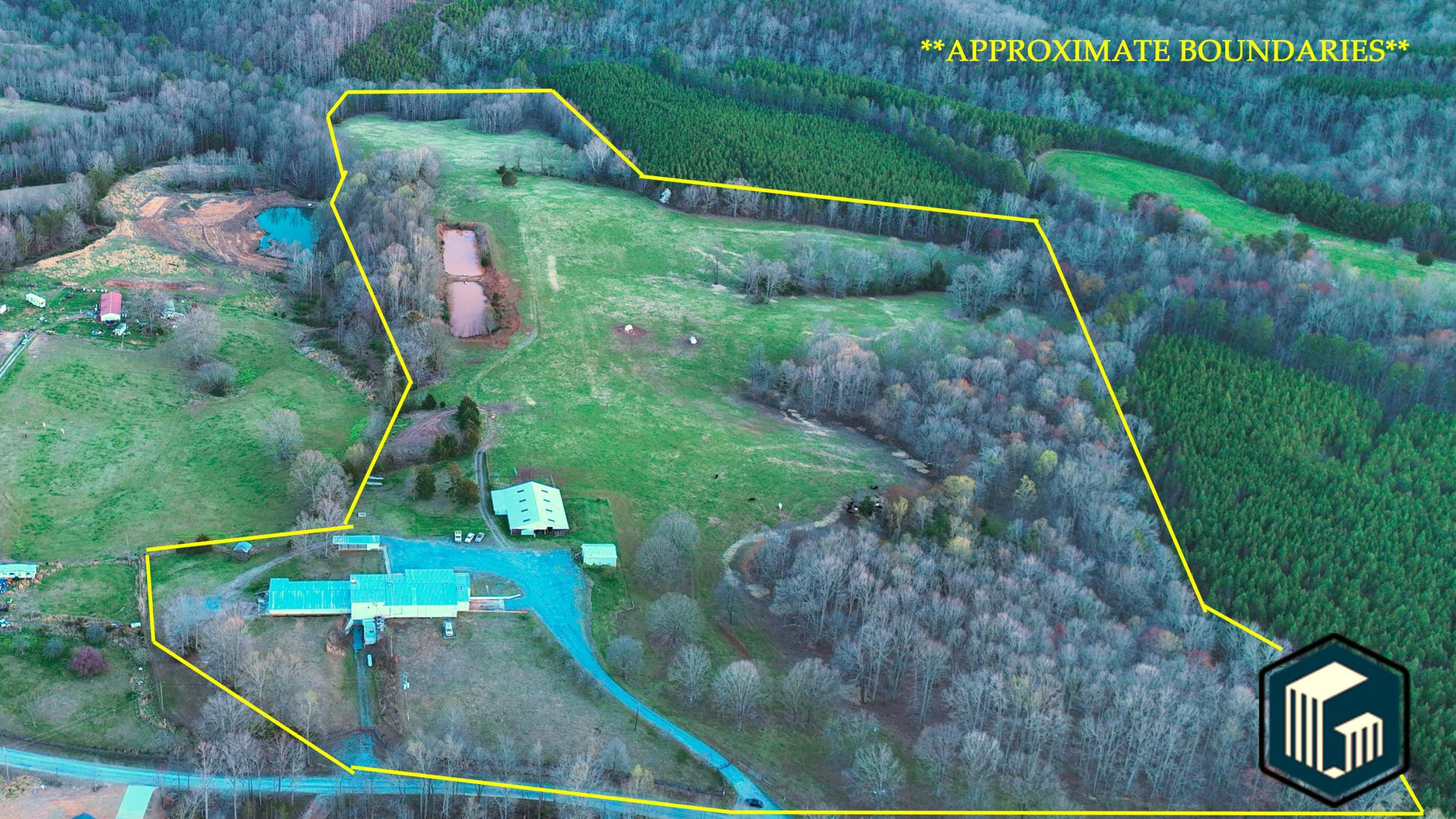 +/- 50 Acres with +/- 7,327sf Building.