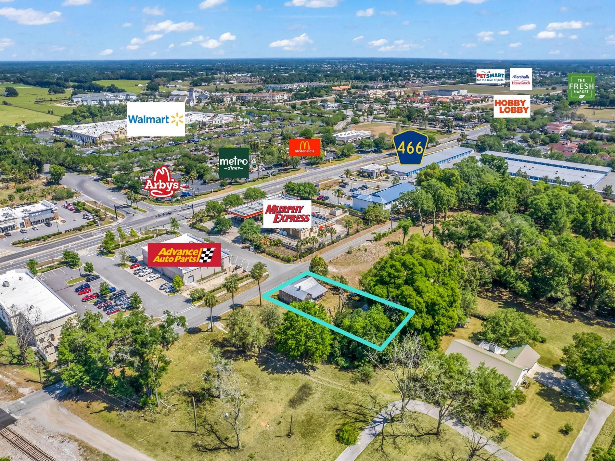 .21 Acre Commercial Potential in Oxford, FL