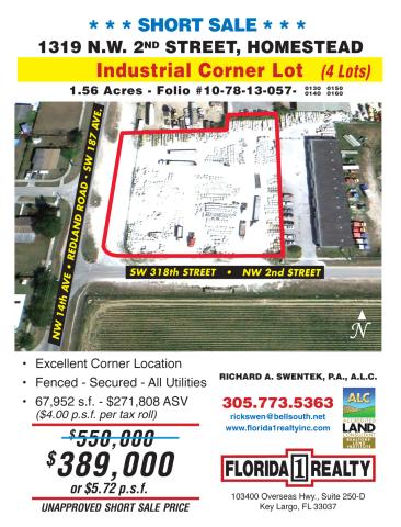 Heavy Industrial Corner Homestead
