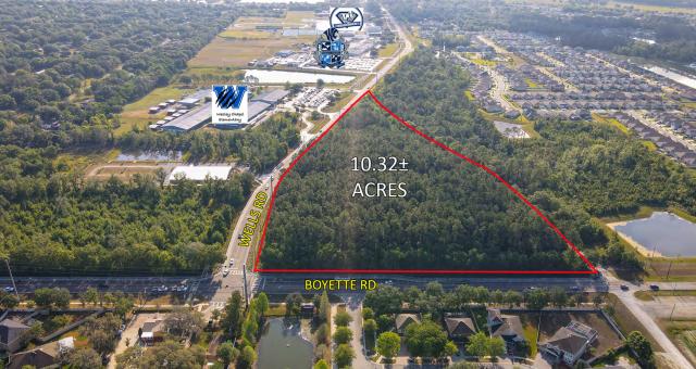 10.32 ac for Planned Dev Wells Rd & Boyette