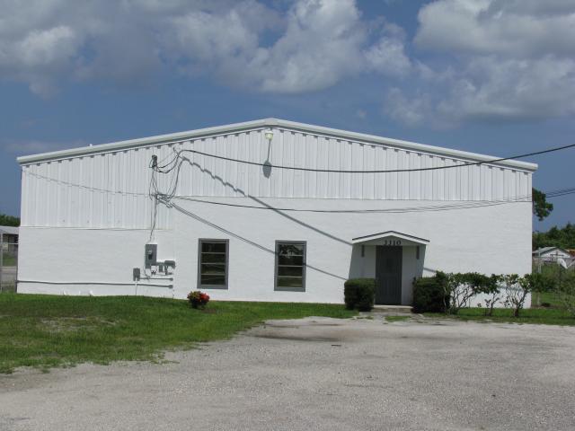 Industrial Building with Storage Yard