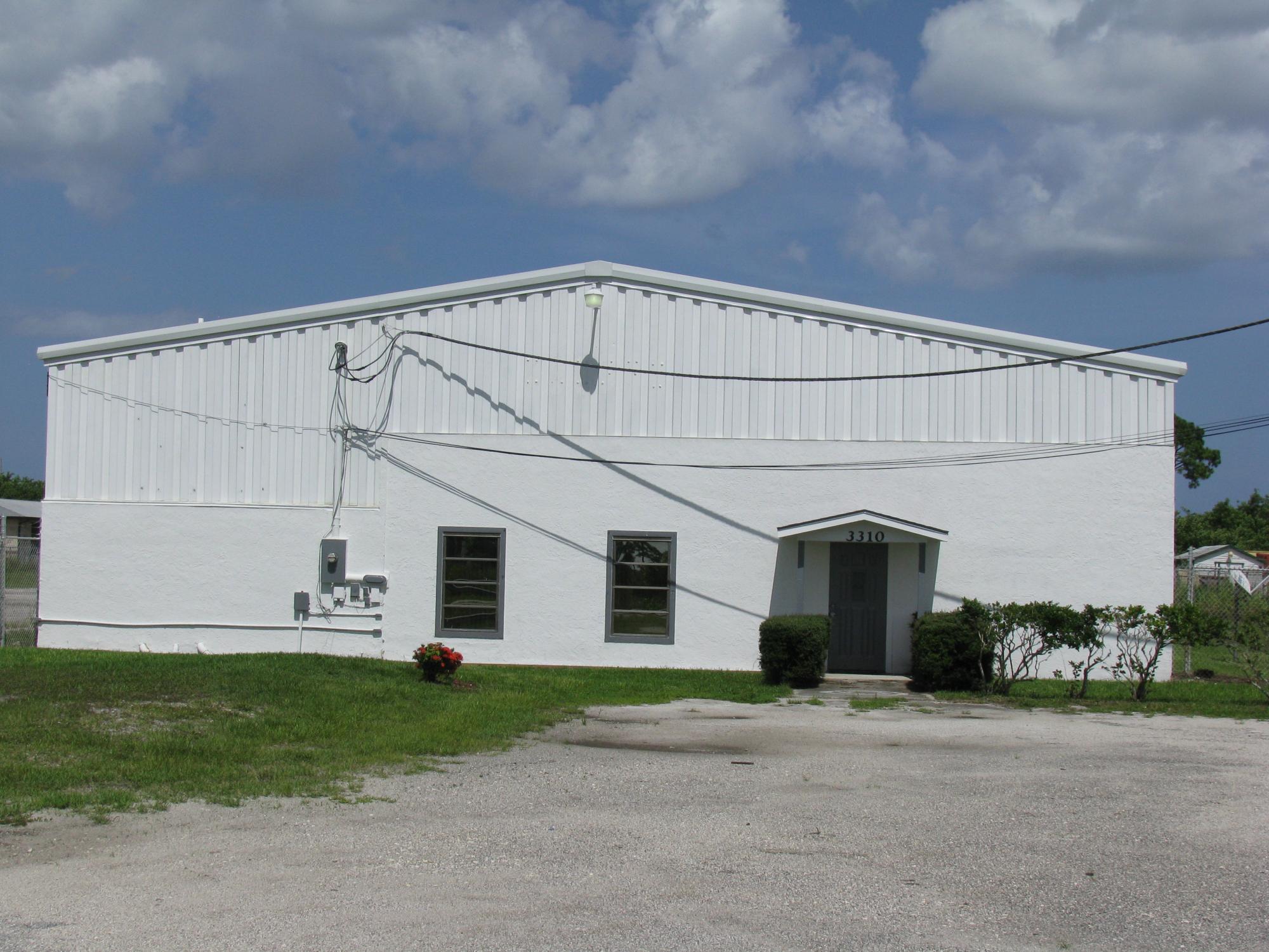Industrial Building with Storage Yard