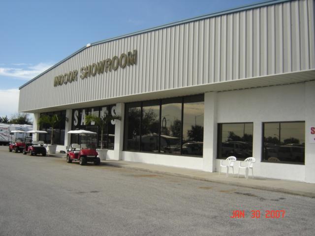 RV Auto Dealershio Showroom