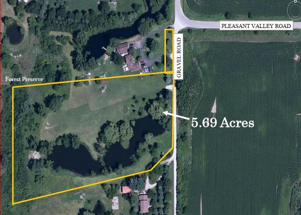 5.69 Acres Country Lot with Pond