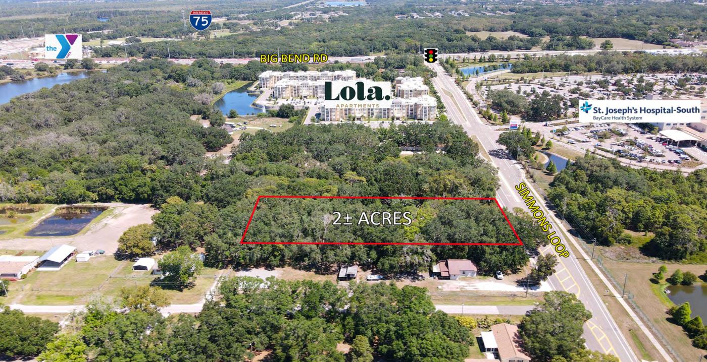 2 ac for Medical/Office Simmon Loop Riverview