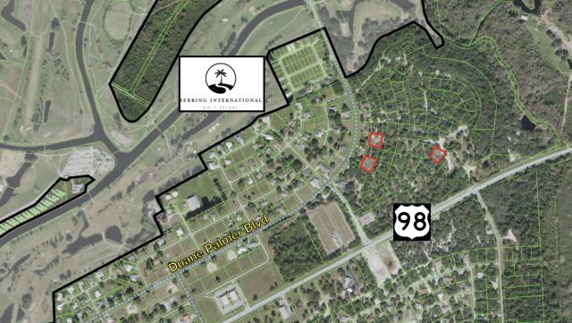 3 lots Minutes from Sebring Raceway, Airport