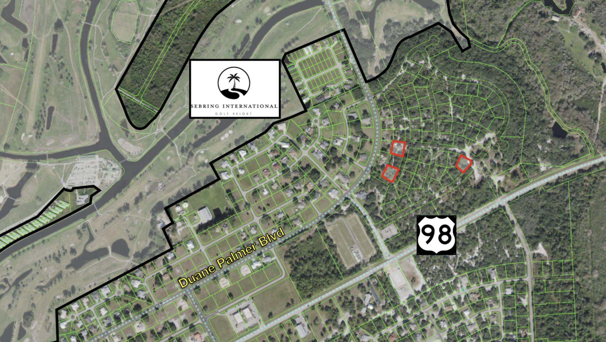 3 lots Minutes from Sebring Raceway, Airport