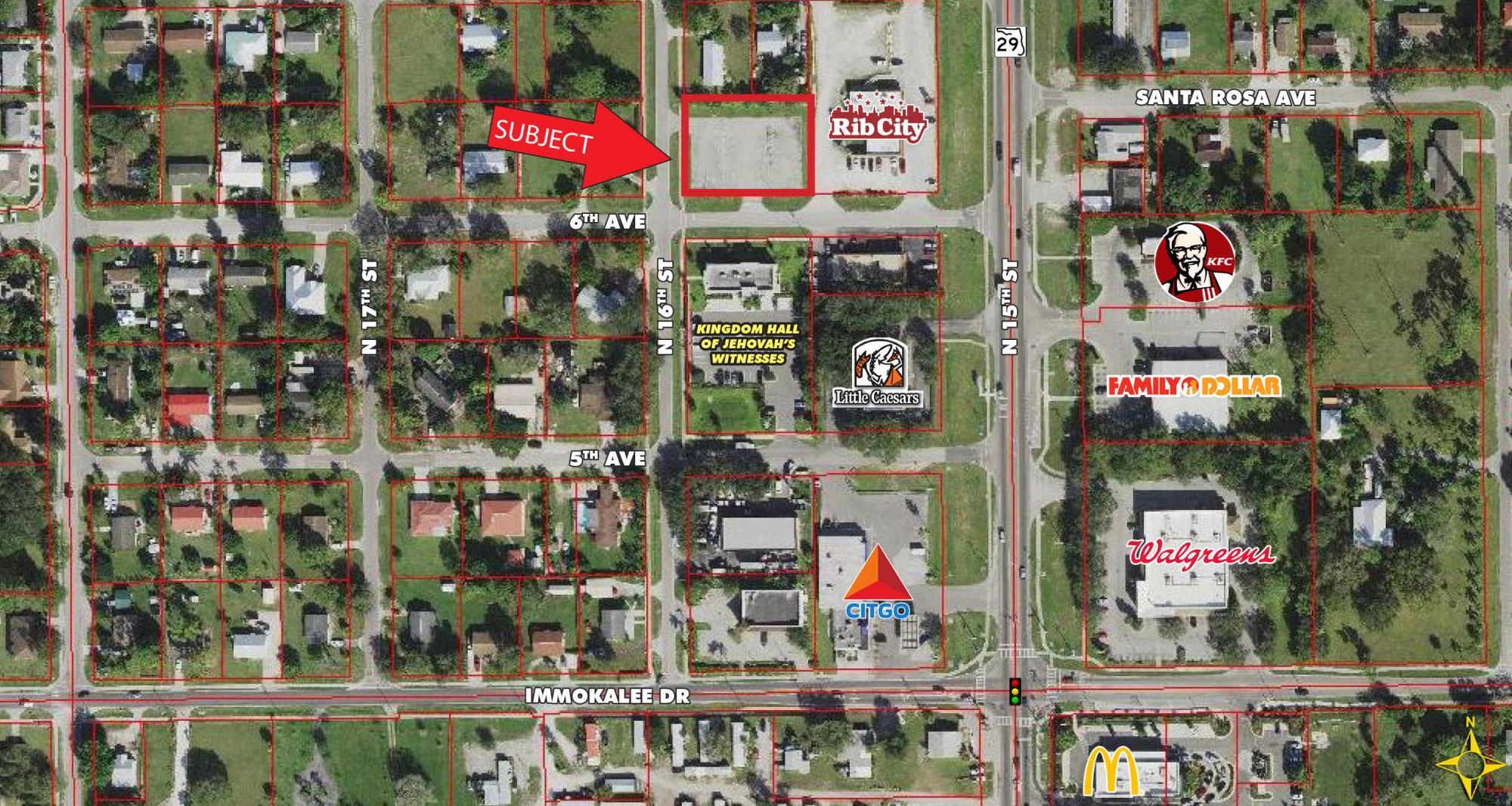 0.55± Acre Corner Lot