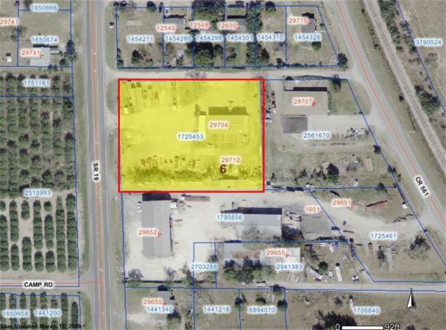 100 Feet Frontage on Hwy 19