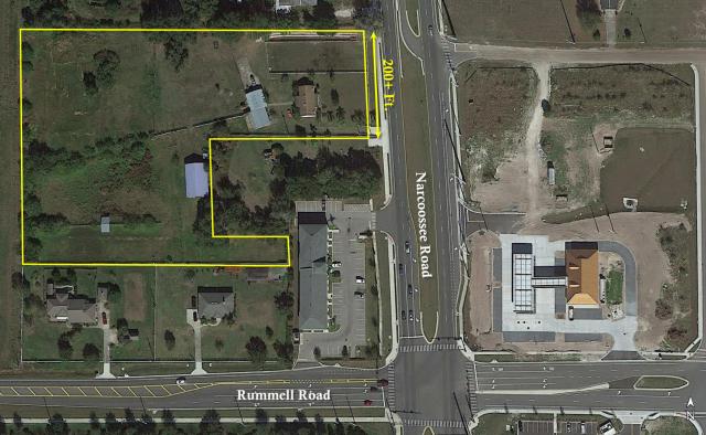 5+/- Ac on Narcoossee Road - Commercial Land