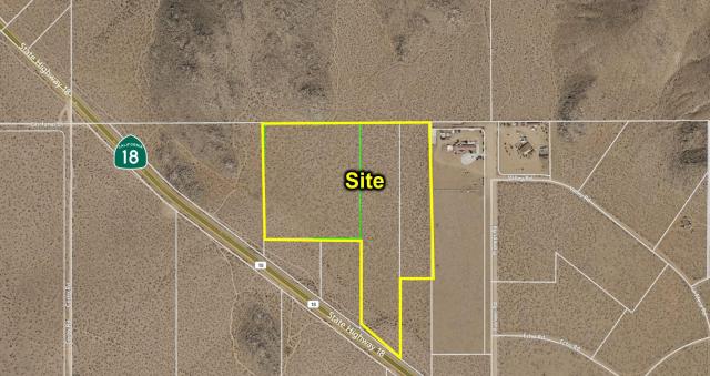 ±23.01 Acres Highway 18 Apple Valley