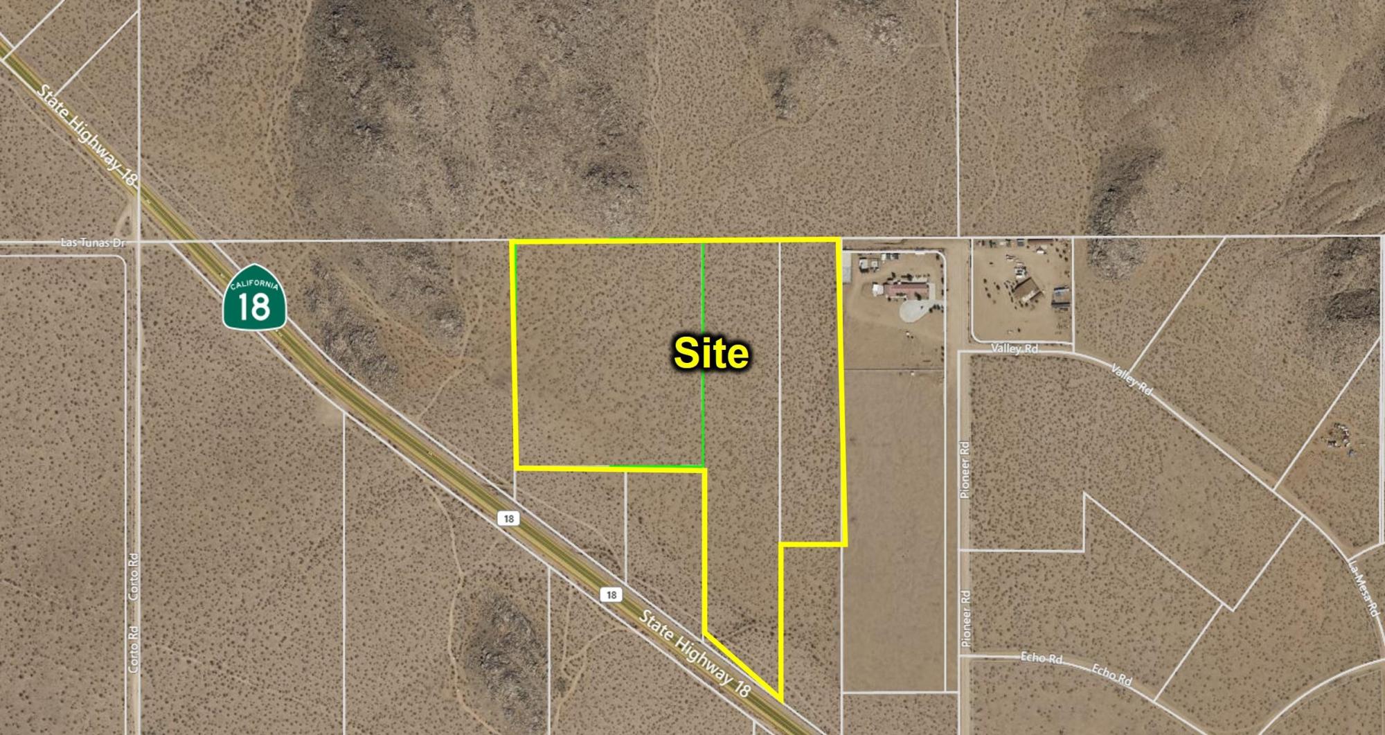 ±23.01 Acres Highway 18 Apple Valley