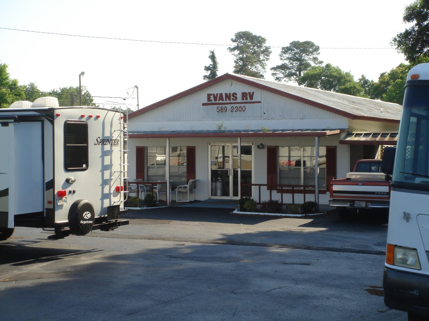 RV Sales and Service building