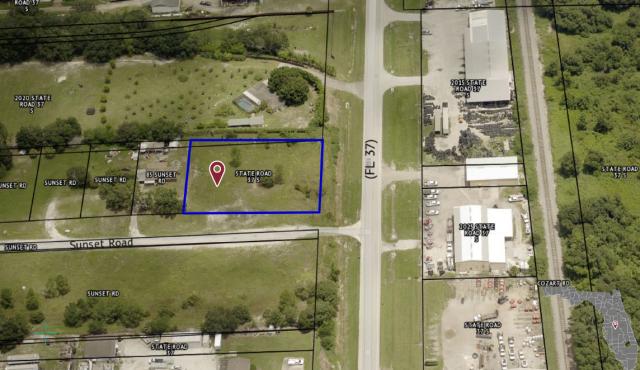 0.82 Ac. Industrial Site in Mulberry, Florida