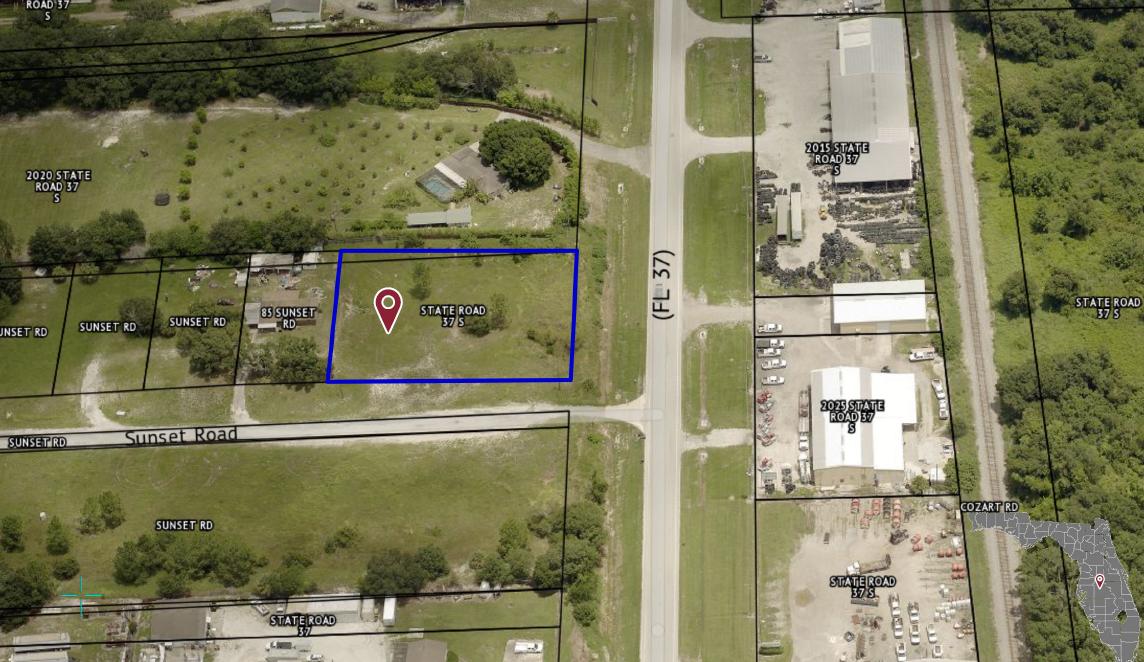 0.82 Ac. Industrial Site in Mulberry, Florida