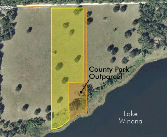 8.25 acres on Lake Winona - Volusia County