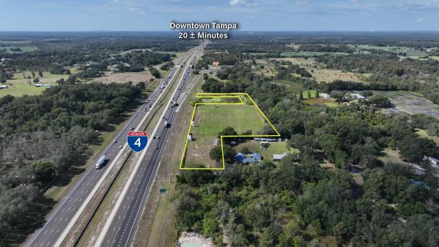 Hillsborough Acreage With I-4 Frontage