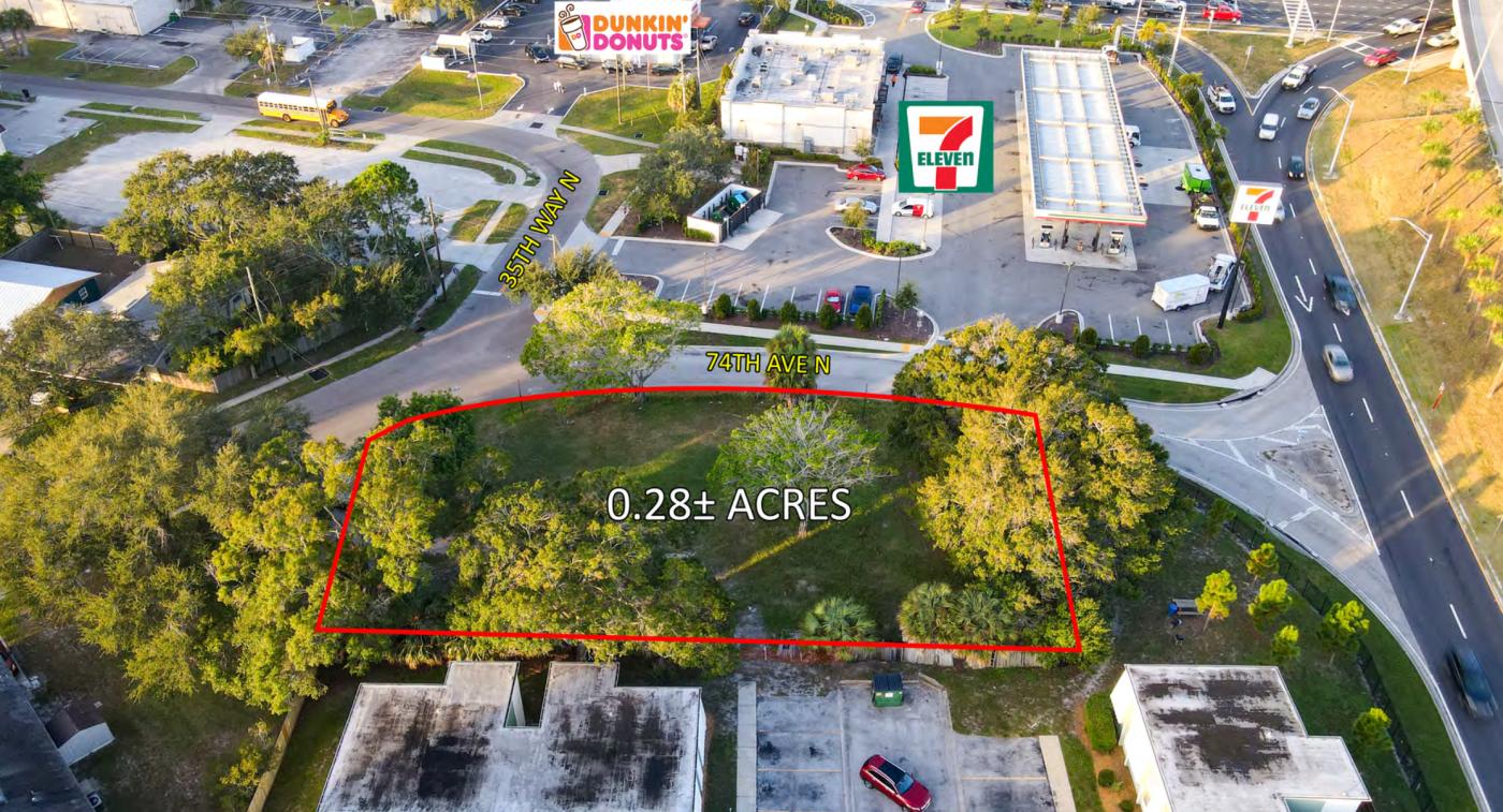 .28 ac for 3 Townhouse Lots Pinellas Park