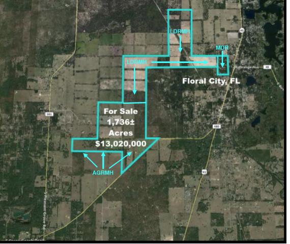 1,736+- ac Ranch in Floral City, Citrus County