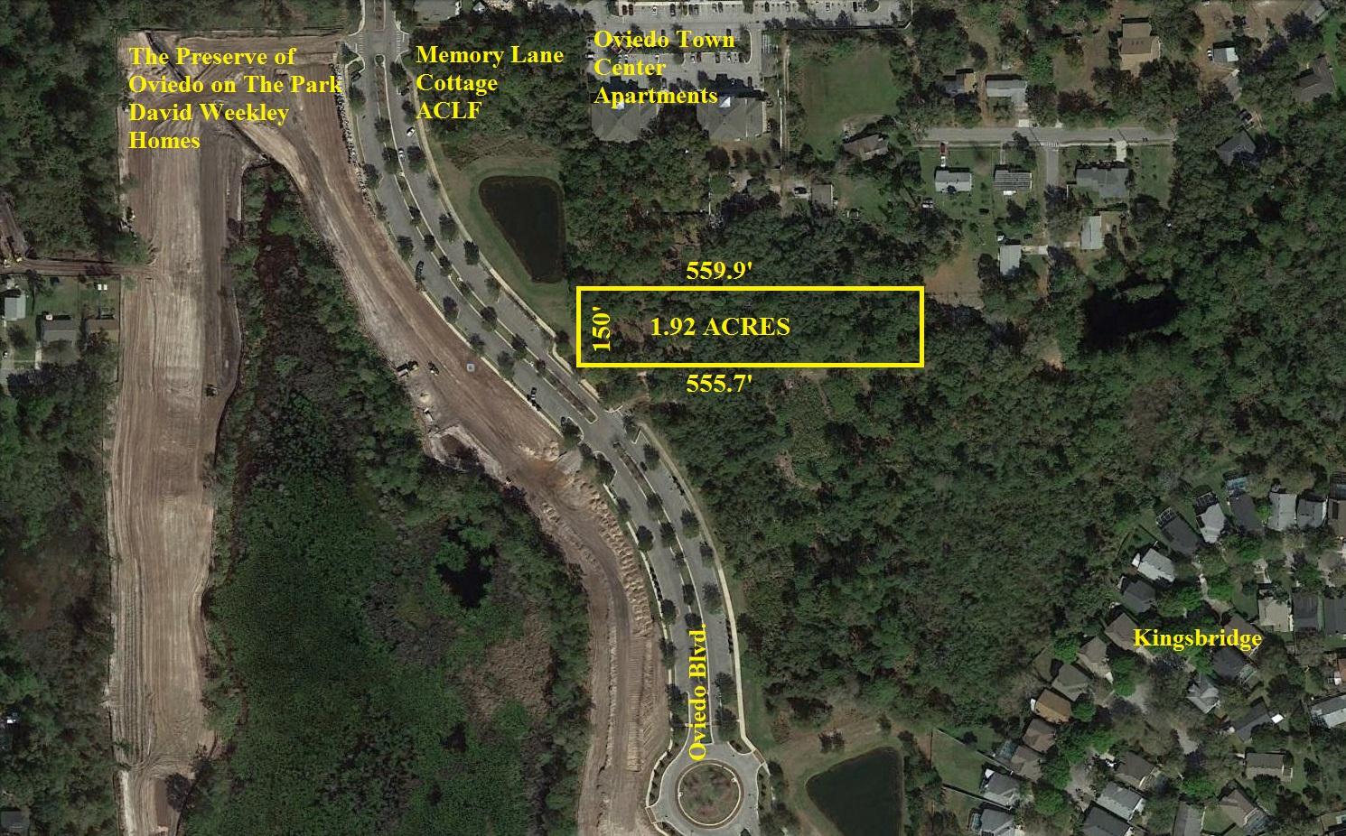 Oviedo Boulevard 1.92 acre Mixed Use Site