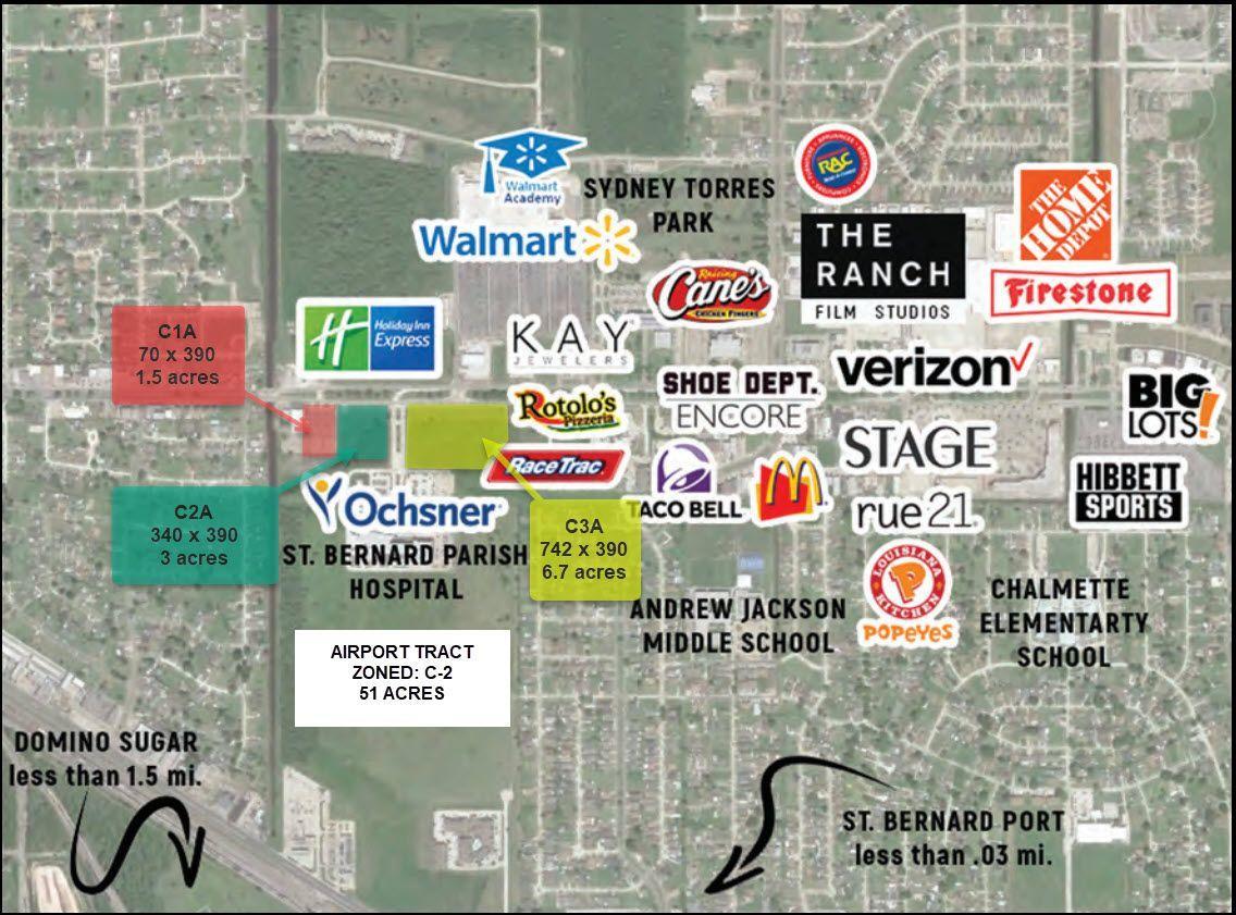 Ochsner Hospital Outparcels for Sale