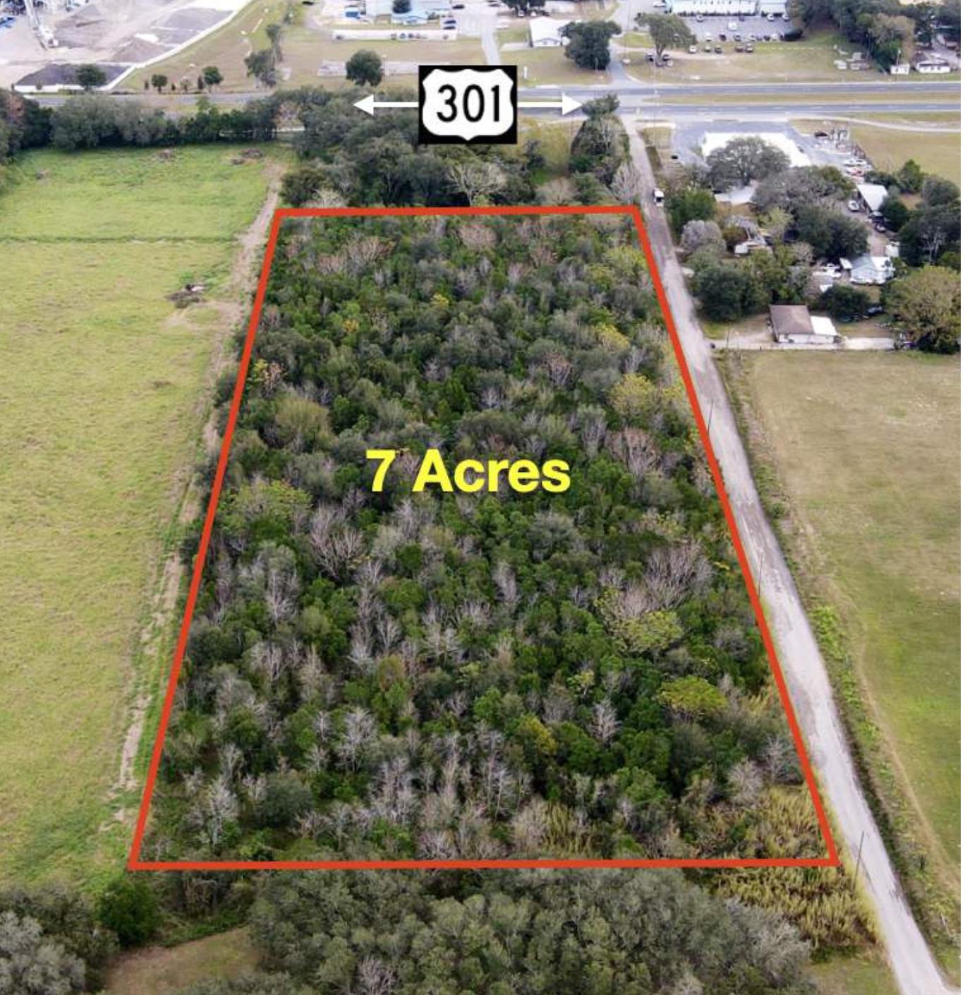 7ac w/Future Land Use RES-3 off 301 Dade City
