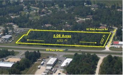 5.08 Acre CORNER 650' FRONTAGE ON HWY 441/27