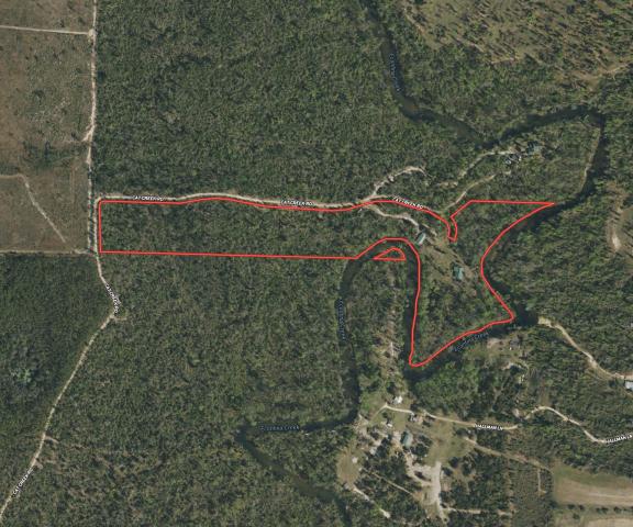 22 ± Acres on Econfina Creek with Home